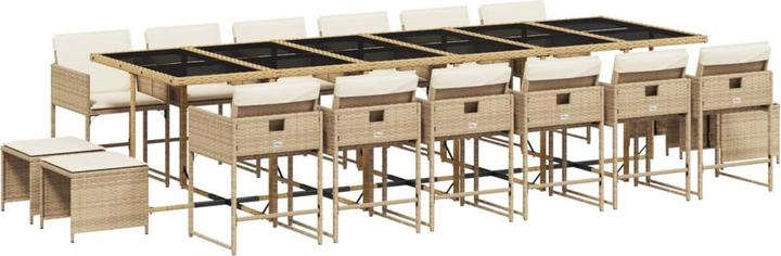 Produktbild vidaXL Garten Essgruppe (330 x 106 x 73 cm)