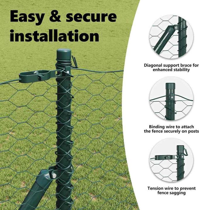 Image du produit vidaXL Gartenzaun