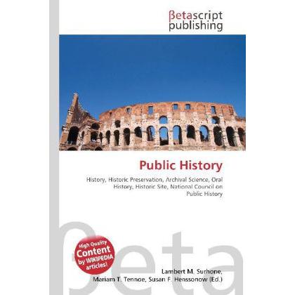 Public History, Fachbücher