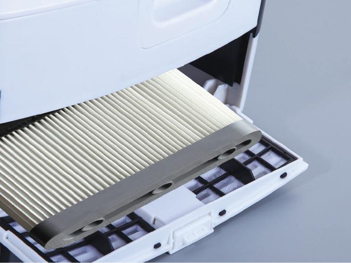 Actual product image Impeco Sensor hand dryer Jet plastic white 1850 W HEPA filter (optional), automatic off switch, Zer