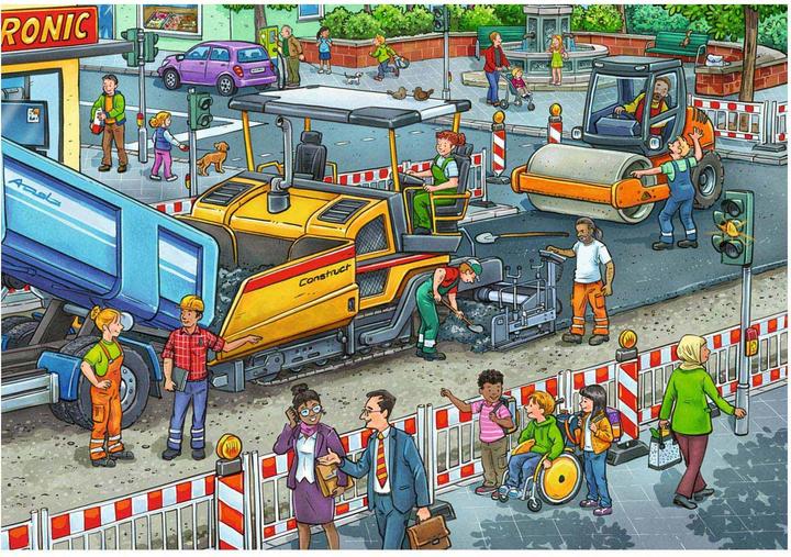 Immagine prodotto Ravensburger Cantiere stradale 2x12p (12 pezzi)