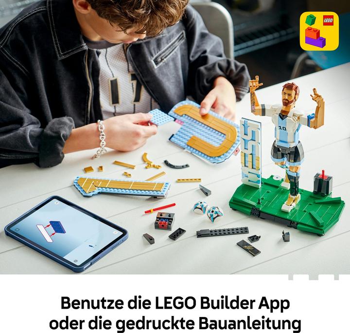 Image du produit LEGO Lionel Messi - Légende du football (43015, LEGO Editions)