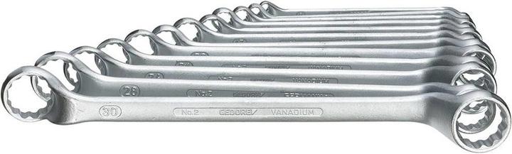 Actual product image Gedore 2-120 Double ended ring spanner set 12 pcs 6-32 mm (32 mm, 18 mm, 12 mm, 20 mm, 19 mm, 27 mm, 15 mm, 25 mm, 6 mm, 21 mm, 7 mm, 14 mm, 11 mm, 8 mm, 10 mm, 30 mm, 23 mm, 26 mm, 13 mm, 17 mm, 28 mm, 9 mm, 16 mm, 24 mm, 29 mm, 31 mm, 22 mm)