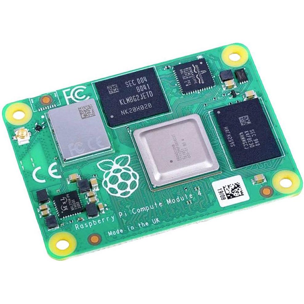 Berrybase Raspberry Pi Compute Module 4 8GB RAM, 8GB Flash, Scheda + Kit di sviluppo