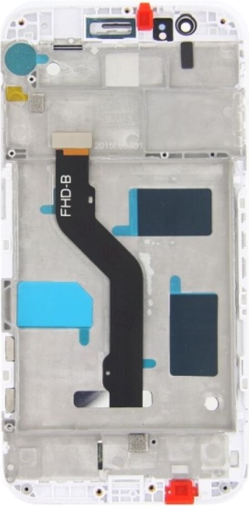 Produktbild OEM Huawei Ascend G8 LCD mit weissem Rahmen (Huawei G8)