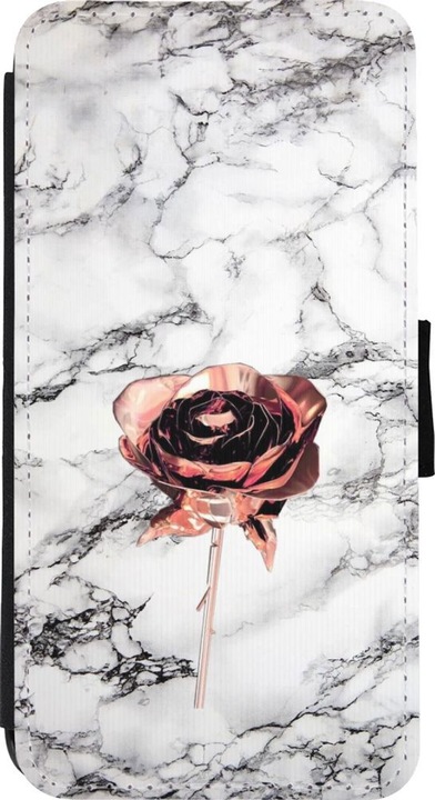 Produktbild PhoneLook Hülle Wallet schwarz Marble Rose Gold (Apple iPhone 11 Pro Max)