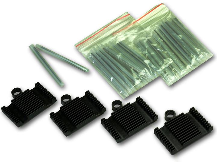 Produktbild Lightwin LWL Spleissbox, 12 Fasern, 6x DSC Multimode, 50/125µm OM4 Pigtail Spleissboxen (1.50 m)