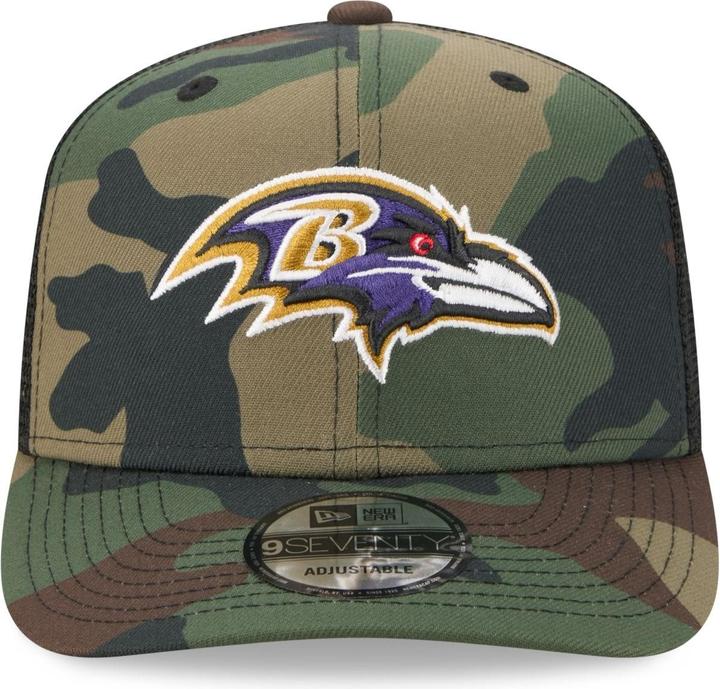 Produktbild New Era 9Seventry Trucker Cap - Salute Baltimore Ravens (One Size)