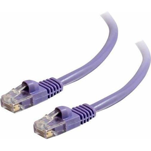 C2G Kabel / 7 m Mlded/Btd Purple CAT5E PVC U (UTP, CAT5e, 7 m), Netzwerkkabel