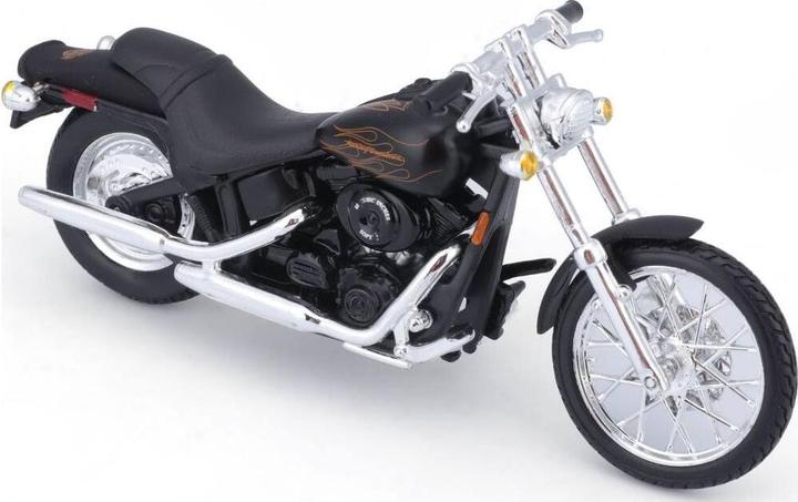 Actual product image Maisto Ford 1999 F-350 & FXSTB