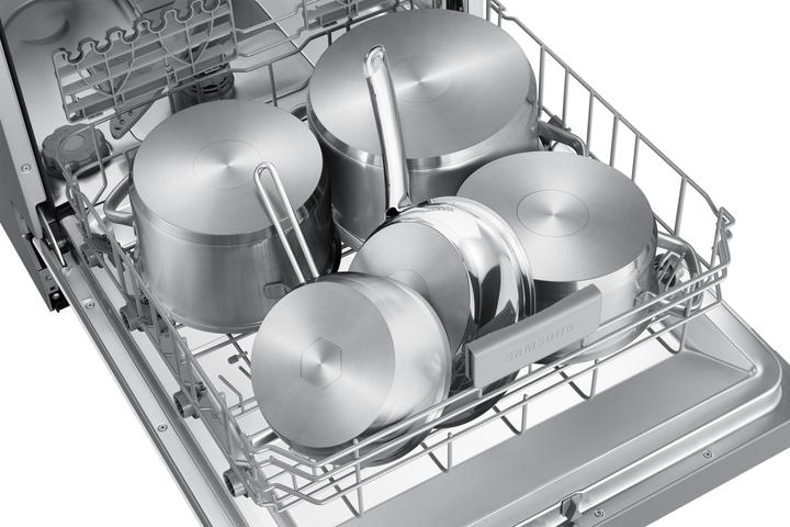 Produktbild Samsung DW60CG552SSR Einbaugeschirrspüler, Integriert mit Edelstahlblende, 60cm