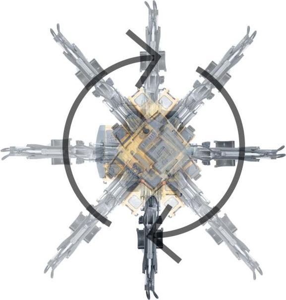 Image du produit Hermex Pelleteuse jouet télécommandée Pelle à chenilles Modèle réduit