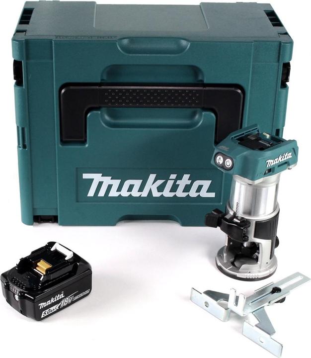 Produktbild Makita DRT 50 T1J Akku Multifunktionsfräse brushless 18V + 1x Akku 5,0 Ah im Makpac 3 - ohne Ladeger
