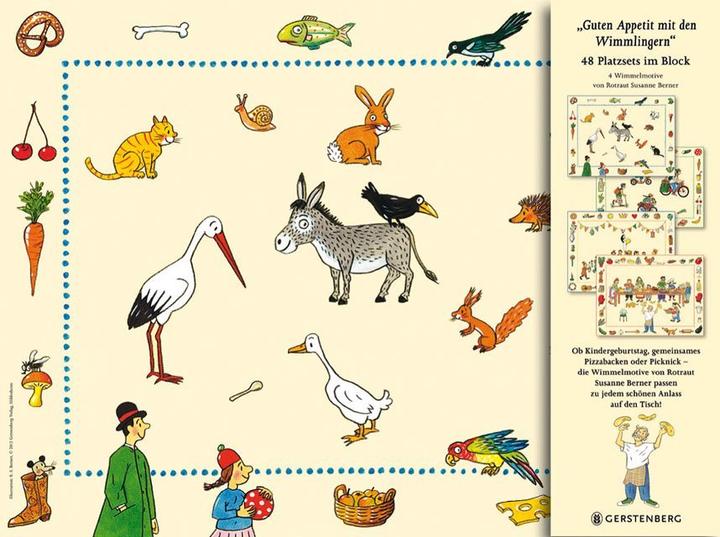 Produktbild Wimmel-Platzsets (4x12 Ex. im Block)