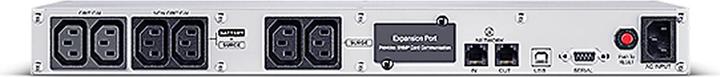 Image du produit Cyberpower USV, PFC-Serie, 19" 1HE, 700VA/420W, Line-Interactive, reiner Sinus, USB/RS232 (700 VA, 420 W, Line-interactive Onduleur)