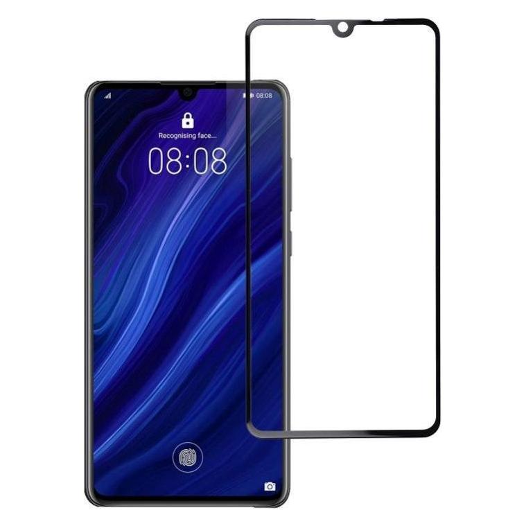 Partner Telecom Partner Tele.Com SzkłO Hartowane Blue Star 5D - Do Huawei P30 (Colla Completa/Custodia) - Czarny (Huawei P30), Pellicola Protettiva Smartphone, Nero