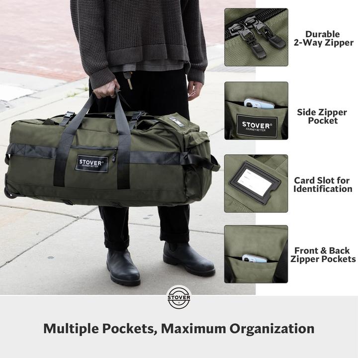 Actual product image Stover Rolling Duffel Bag (100 l)