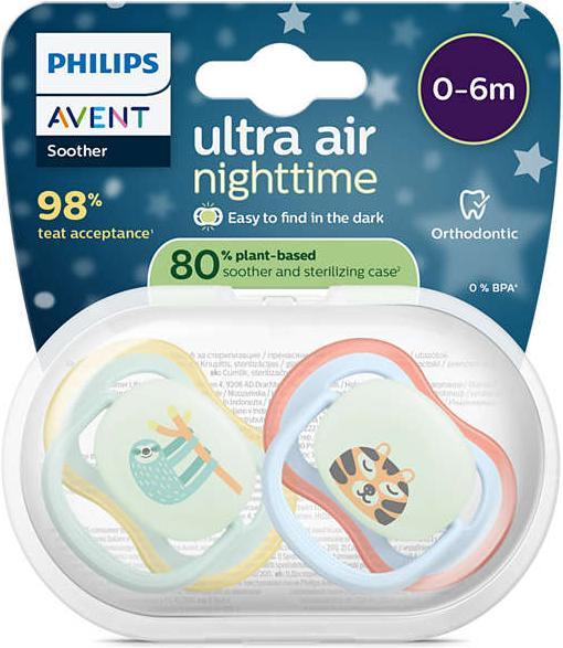 Actual product image Philips Avent Pacifier (2x, 0 - 6 Months)