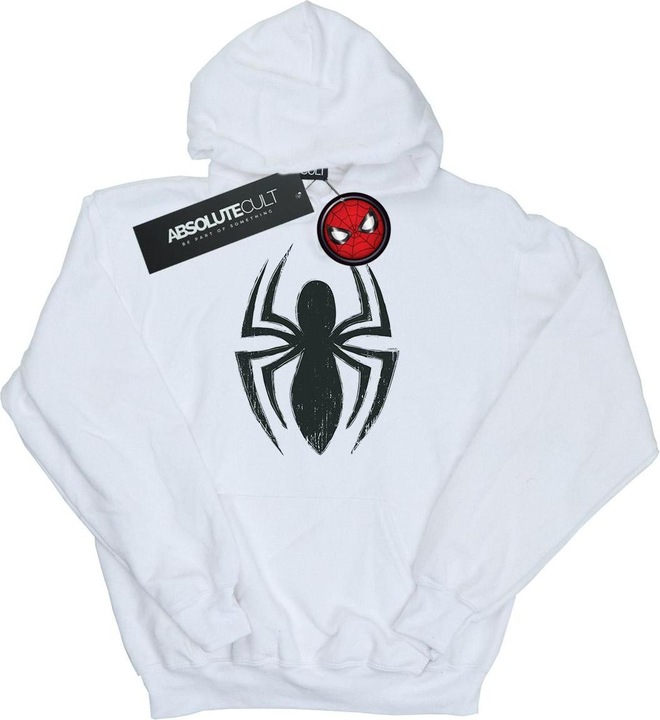 Produktbild SpiderMan Ultimate Spider Logo Kapuzenpullover Mädchen (140, 146)