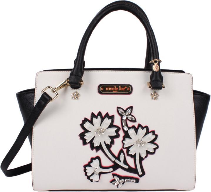 Produktbild Nicole Lee Handtasche "Daria Flower" weiss