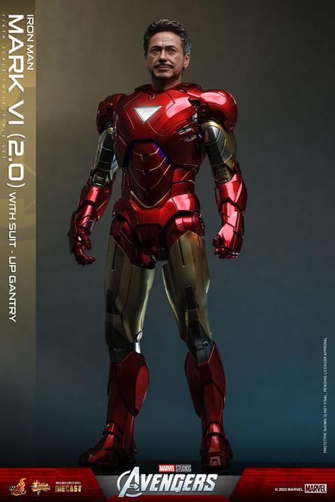 Image du produit Hot Toys Marvel's The Avengers accessoires pour figurines Accessories Collection Series Iron Man Suit-Up Gant