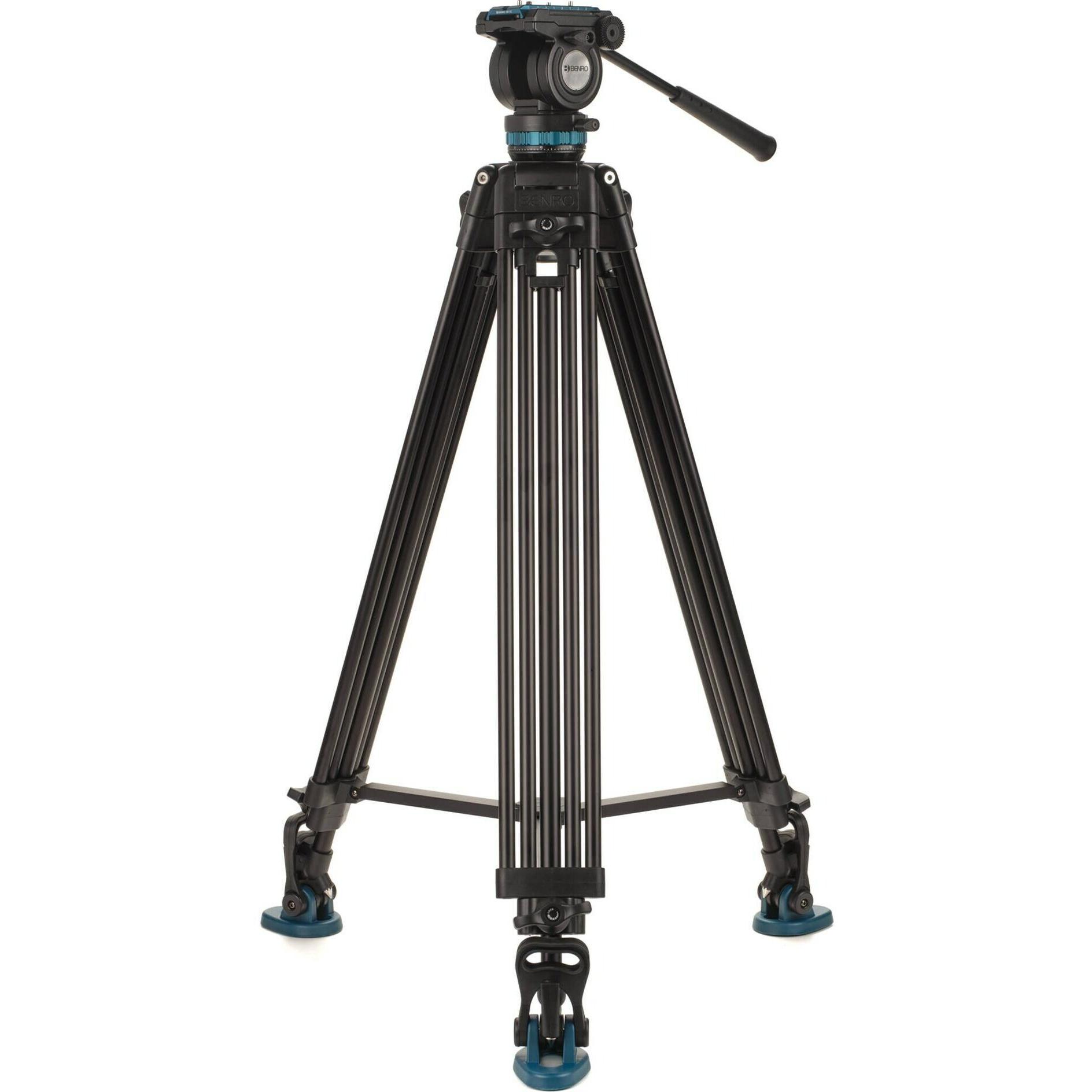 Benro KH26PC Videostativ Kit (Metall), Stativ, Schwarz