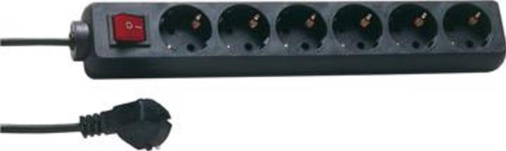 Actual product image REV Table socket outlet 6-fold 1.4 m with switch (6x, CEE 7/3, 1.40 m)