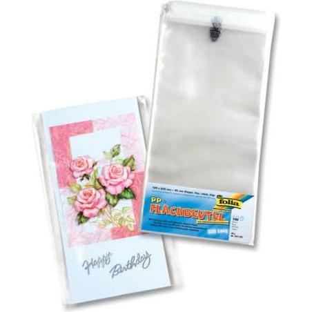 Thumbnail - Folia Flachbeutel PP 125x225x45 klar, Lebensmittelverpackung, Transparent