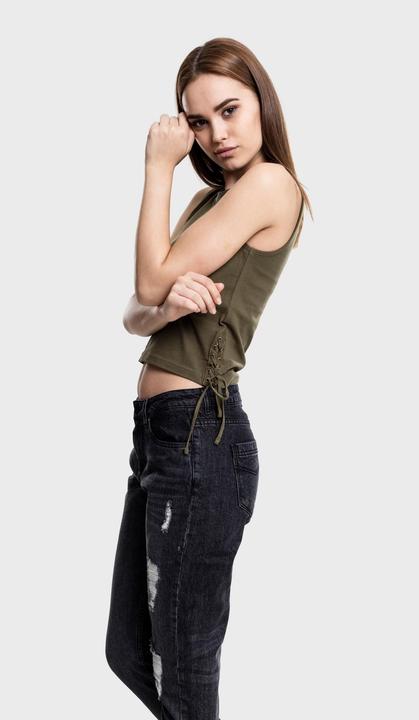 Immagine prodotto Urban Classics Top con pizzo da donna (L)