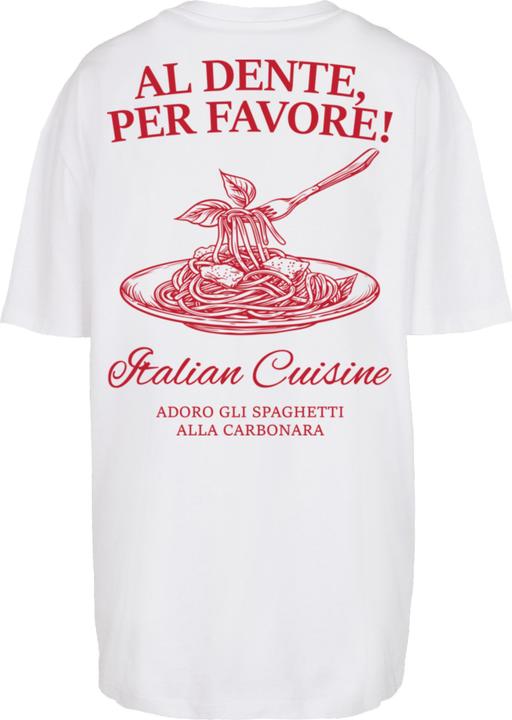 Produktbild Merchcode Ladies Al Dente Per Favore Oversized Tee - 170177 (S)