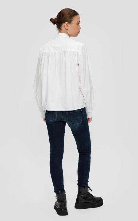 Image du produit s.Oliver Bluse Hemdbluse aus Baumwolle (42)