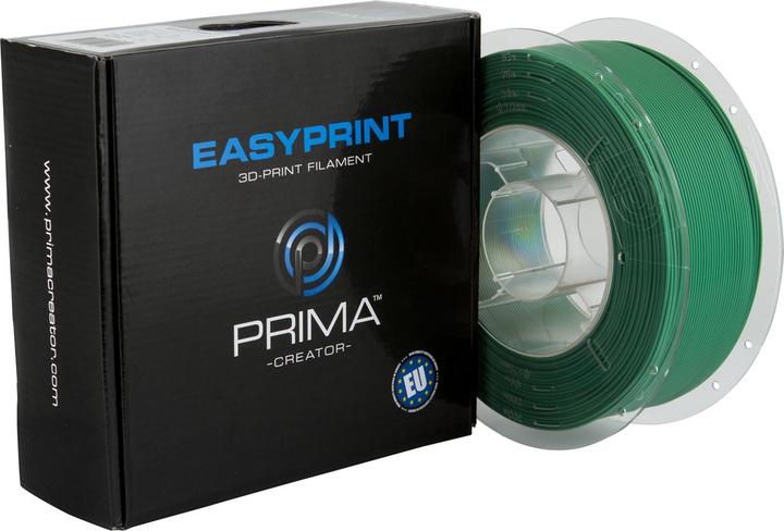 Produktbild Prima Creator EasyPrint PLA - 1.75mm - 1 kg - Green (PLA, 1.75 mm, 1000 g, Grün)