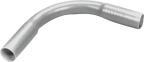 Actual product image Bend 90 degrees for halogen-free plastic pipes 32 mm HFSB HG/N (1 1/4) grey