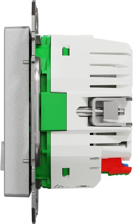 Actual product image Merten Socket outlet SCHUKO 16A System M aluminium