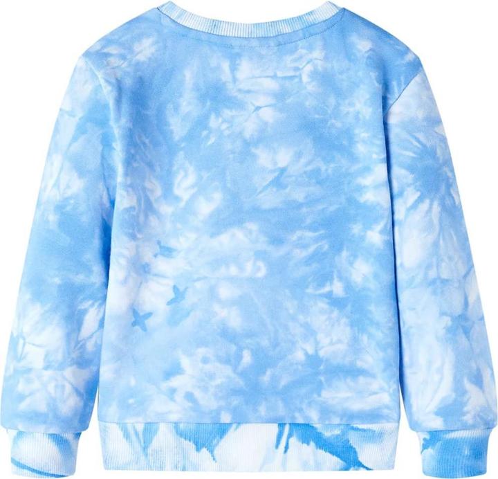 Actual product image VidaXL Children's sweatshirt light blue 128,Material: 85 % cotton. 15 (128)