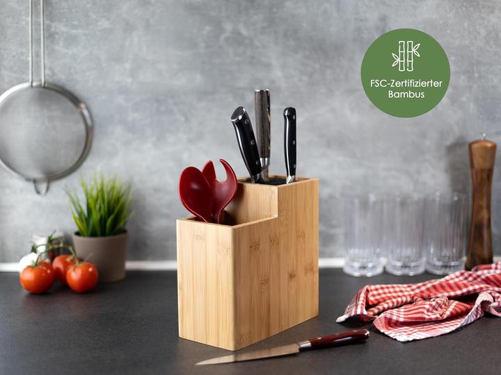 Produktbild Hanseküche Messerblock mit Borsteneinsatz (ohne Messer)