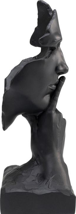Actual product image Kare Design Deco Object Quiet Face black 31