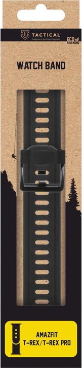 Actual product image Source 606 Silicone strap for Amazfit T-Rex|T-Rex Pro Black (Silicone)