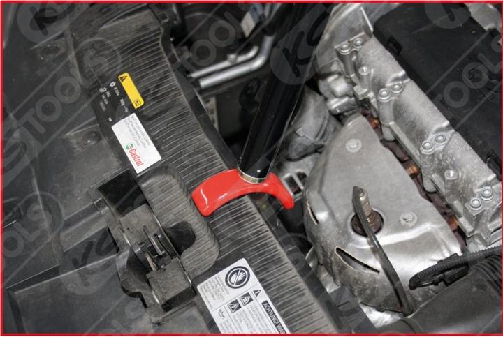 Actual product image KS Tools Telescopic engine compartment and tail gate supports, 64-109 cm