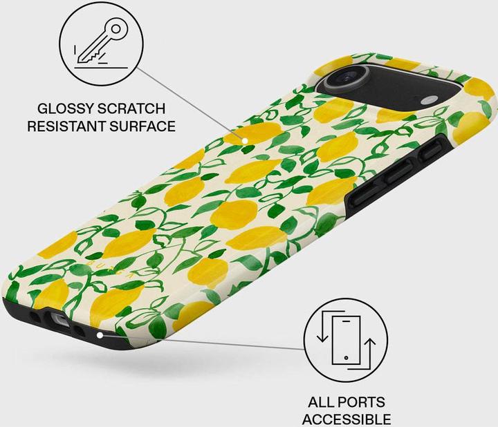 Actual product image Burga Tough MagSafe Case Apple iPhone 17 Air - Capri (Apple iPhone 17 Pro)