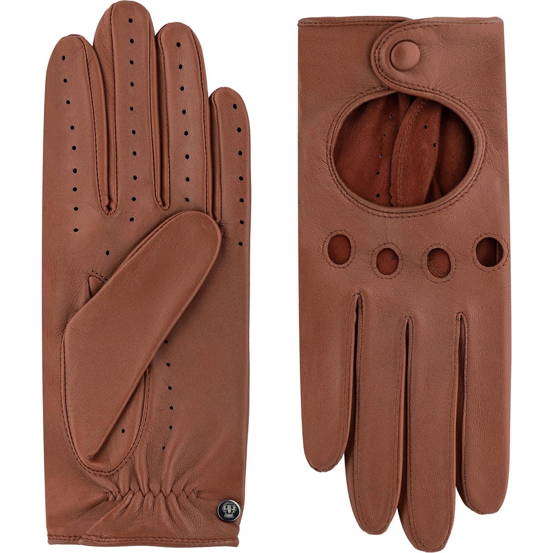 Roeckl, Damen, Handschuhe, Lederhandschuhe, Braun, (8)