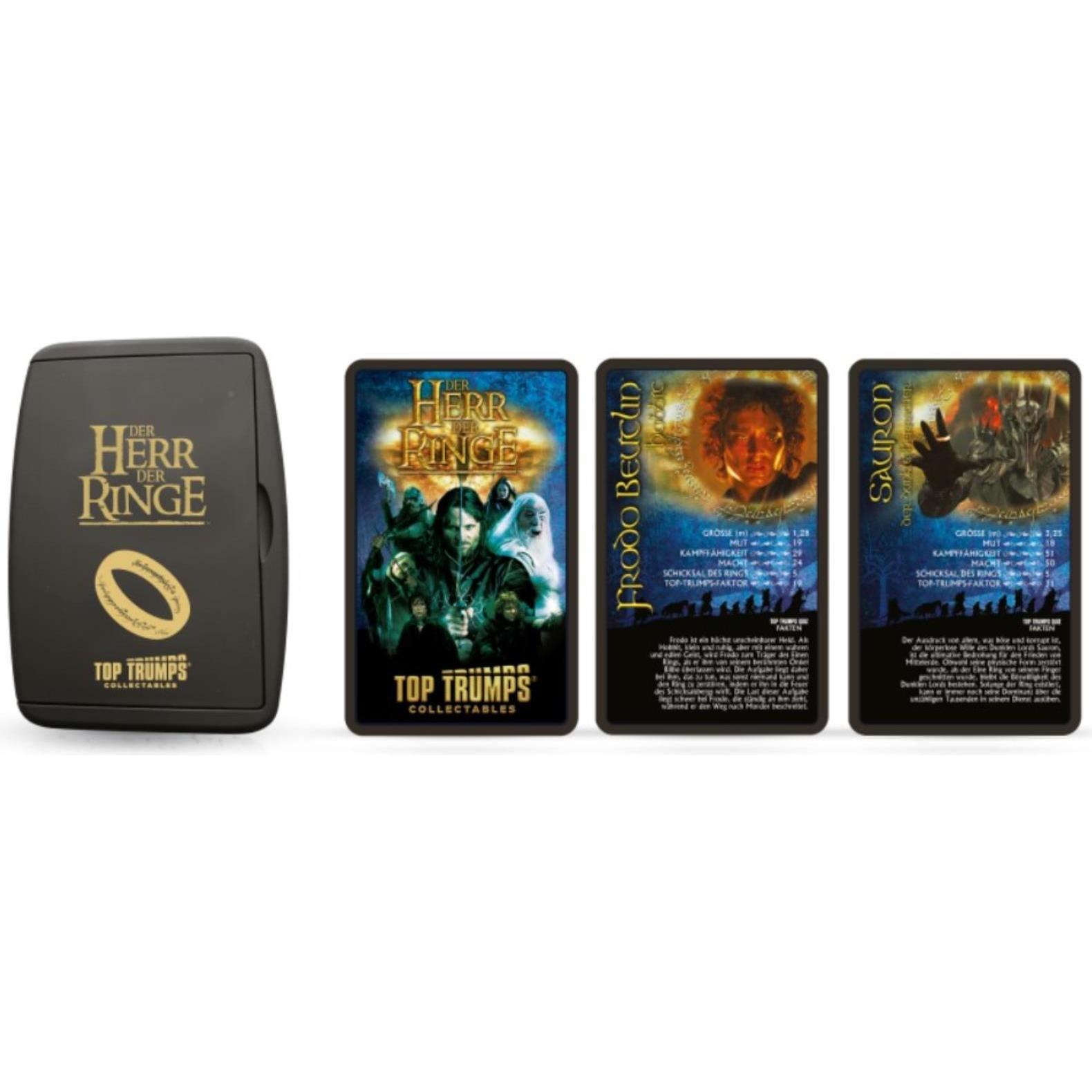 Thumbnail - Winning Moves WIN47346 - Top Trumps Sammlerstück: Herr der Ringe, Kartenspiel, 2 Spieler, 8 Jahren (DE-Ausgabe) (Deutsch...