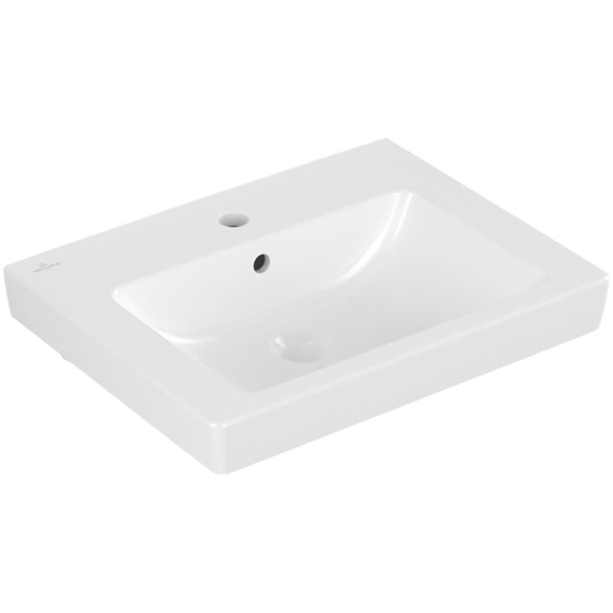 Villeroy & Boch, Waschbecken, V&B Waschtisch SUBWAY 2.0 550x440mm, mit ÜL we C+ (440 mm, 550 mm)