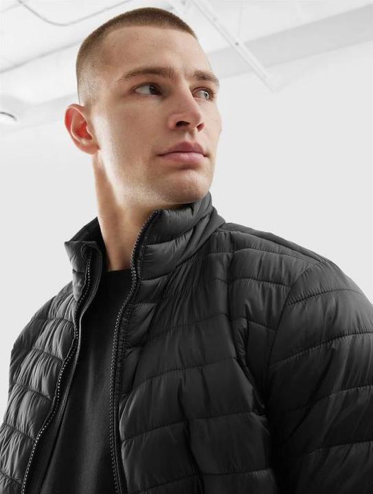 Actual product image 4F Men's down jacket M239 jet black 4FAW23TDJAM239 20S (M)