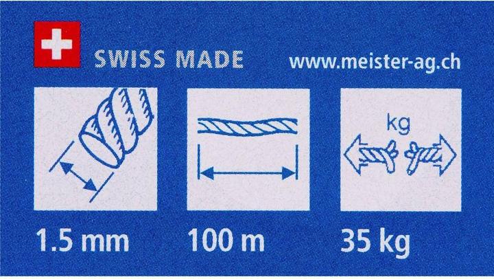 Produktbild Meister Senkelschnur PP Ø1.5mmx100m (100 m)