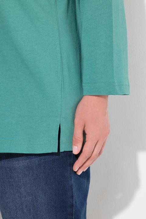 Immagine prodotto Ulla Popken Maglia dalle linee morbide con scollo a V e maniche lunghe (62)
