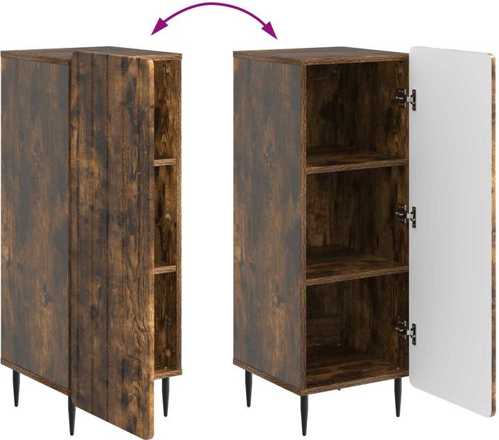 Produktbild vidaXL Sideboard-Aufbewahrung (33 x 34.50 x 92 cm)