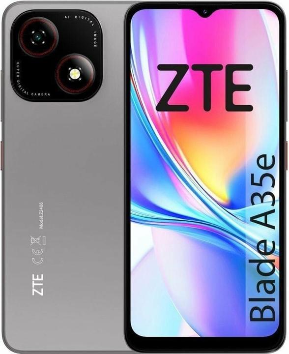 Actual product image ZTE Smartphone Blade A35E Octa Core 2 GB RAM 32 GB Grau (32 GB, Grey, 6.52", 4G)