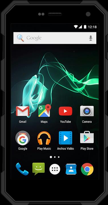 Archos 50 Sapphire (16 GB, Black, 5", Hybrid Dual SIM, 13 Mpx, 4G)