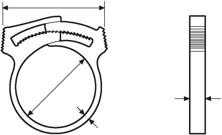 Productafbeelding HellermannTyton SNP6-PA66GF13-BK Bevestigingsklem 192-10060 Bundel-Ø bereik